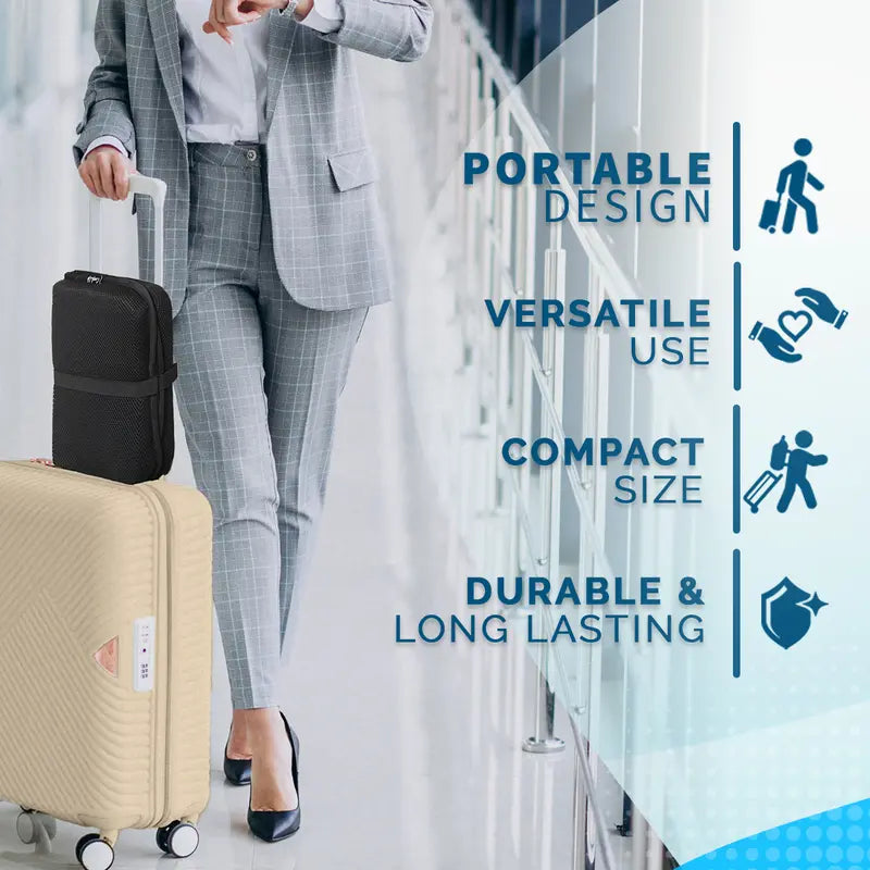 Ergo-Gel Travel Seat Cushion, Foldable